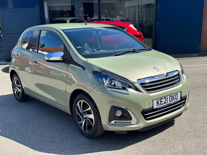 Used 2021 Peugeot 108 COLLECTION GREEN at Windsors of Wallasey