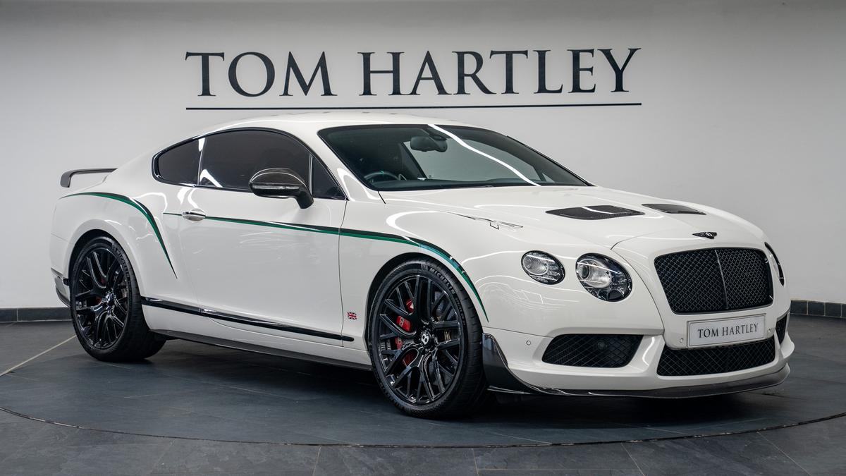 Used 2015 Bentley CONTINENTAL GT3-R Glacier White at Tom Hartley
