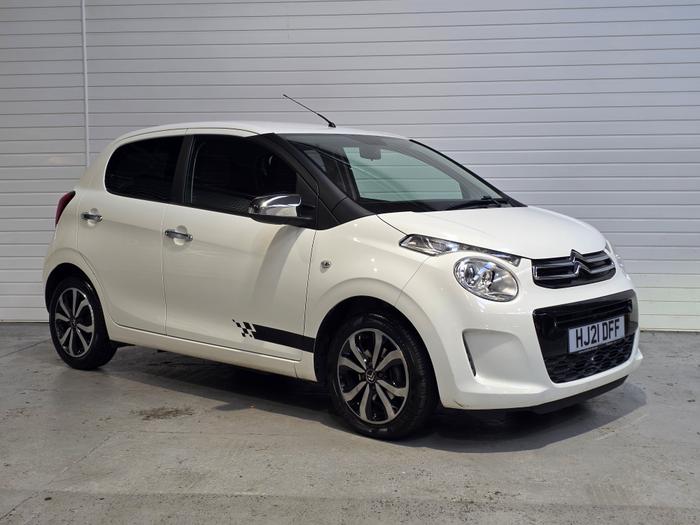 Used 2021 Citroen C1 1.0 VTi Shine Hatchback 5dr Petrol Manual Euro 6 (s/s) (72 ps) White at Windsors of Wallasey