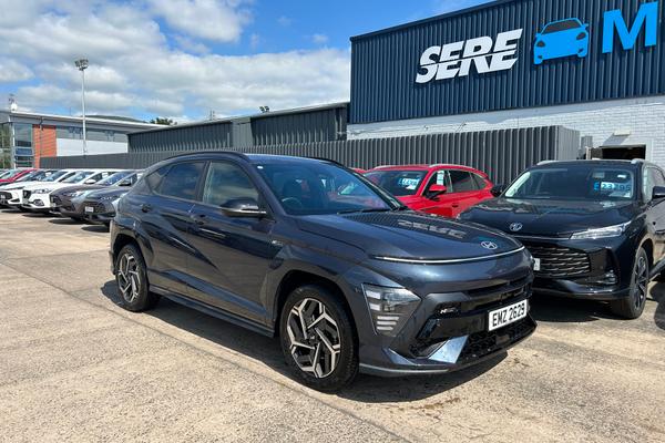 Used 2024 Hyundai KONA 1.6T N Line S 5dr DCT Blue at SERE Motors