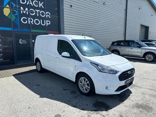 Used 2021 Ford Transit Connect 1.5 240 EcoBlue Limited Panel Van 5dr Diesel Manual L2 Euro 6  White at Dack Vans