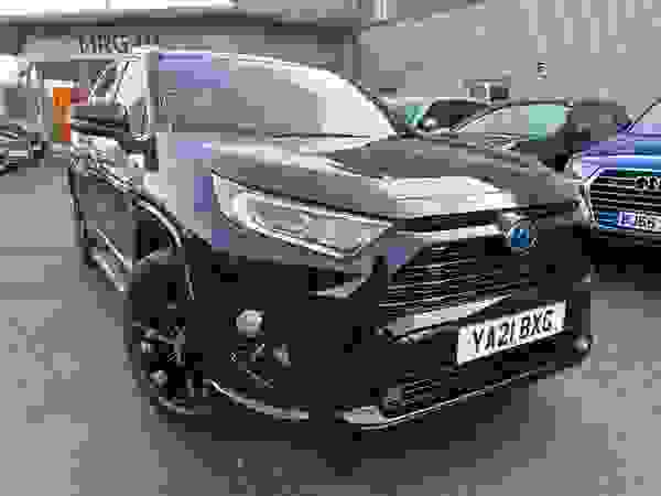 Used 2021 Toyota RAV4 2.5 VVT-i Hybrid Black Edition 5dr CVT 2WD Black at Chippenham Motor Company