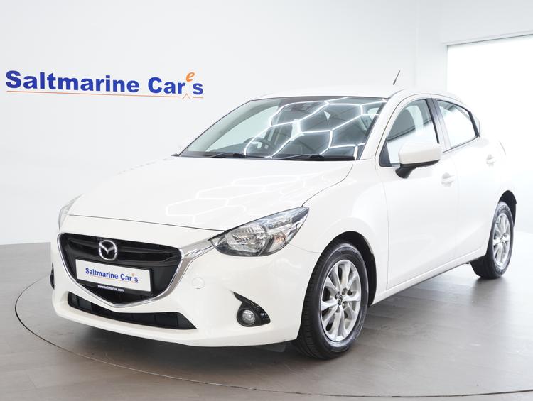 Used 2017 Mazda 2 SE-L NAV (90 ps) Snowflake White Pearl at #sitename#