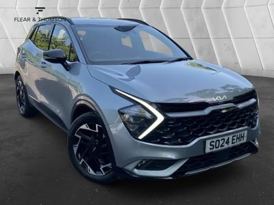 Used 2024 Kia Sportage 1.6 T-GDi 48V GT-LINE Lunar Silver at Kia Motors UK