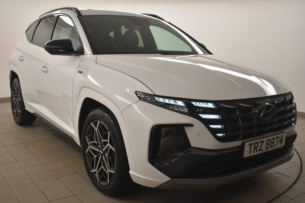 Used 2022 Hyundai TUCSON 1.6 TGDi Hybrid 230 N Line 5dr 2WD Auto White at SERE Motors