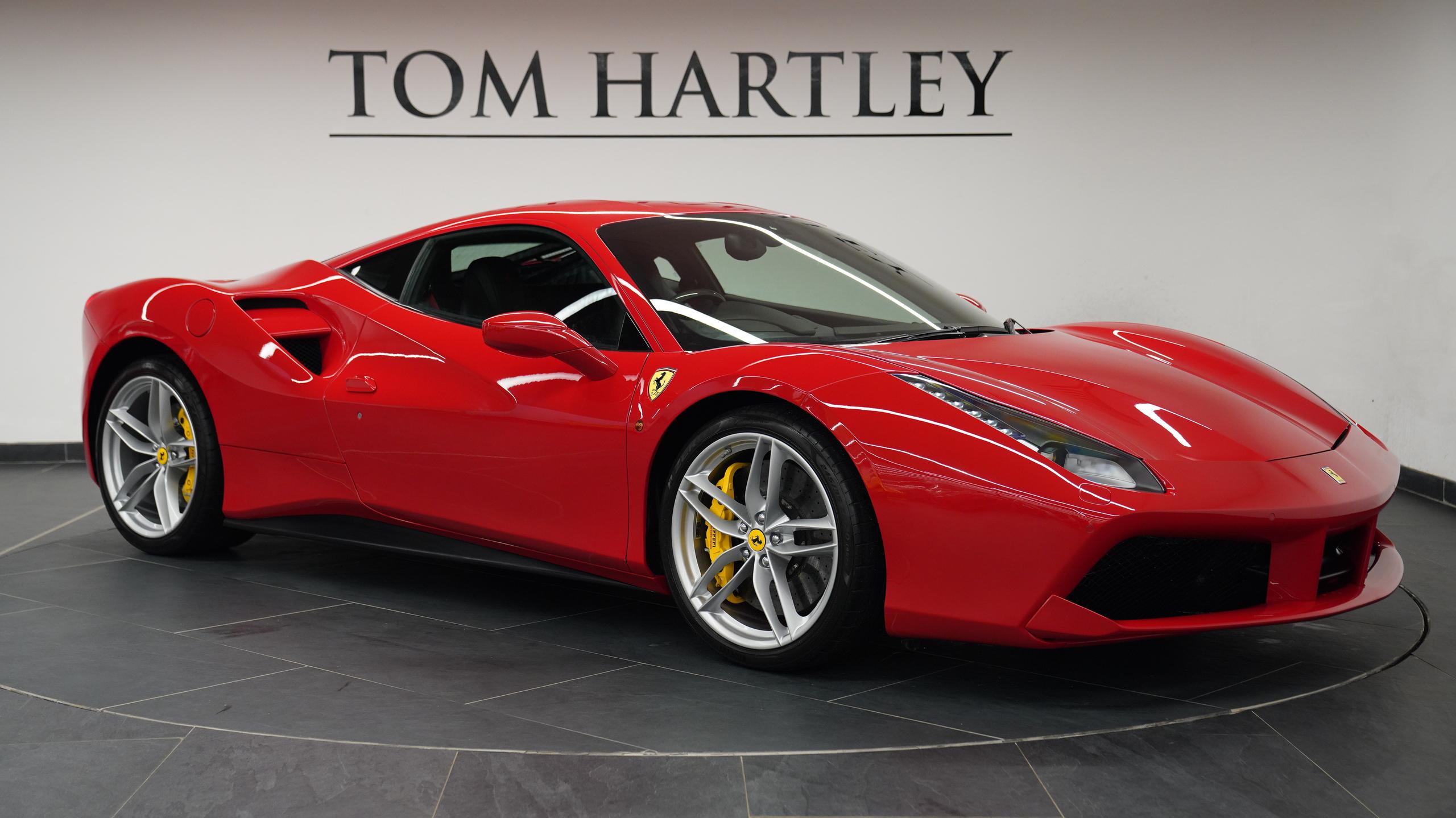 Used 2017 Ferrari 488 GTB £POA 9,500 miles Rosso Corsa | Tom Hartley