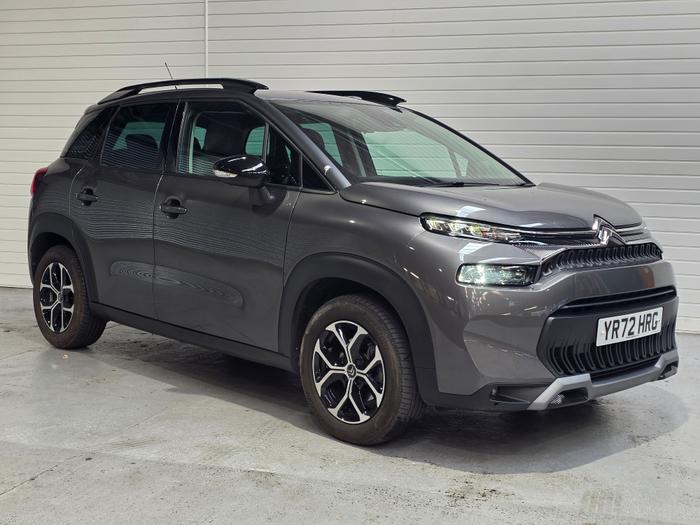 Used 2022 Citroen C3 Aircross 1.2 PureTech Shine SUV 5dr Petrol EAT6 Euro 6 (s/s) (130 ps) Grey at Gravells