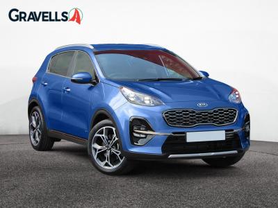 Used 2020 Kia SPORTAGE 1.6 T-GDi GT-Line SUV 5dr Petrol Manual Euro 6 (s/s) (174 bhp) Blue at Gravells
