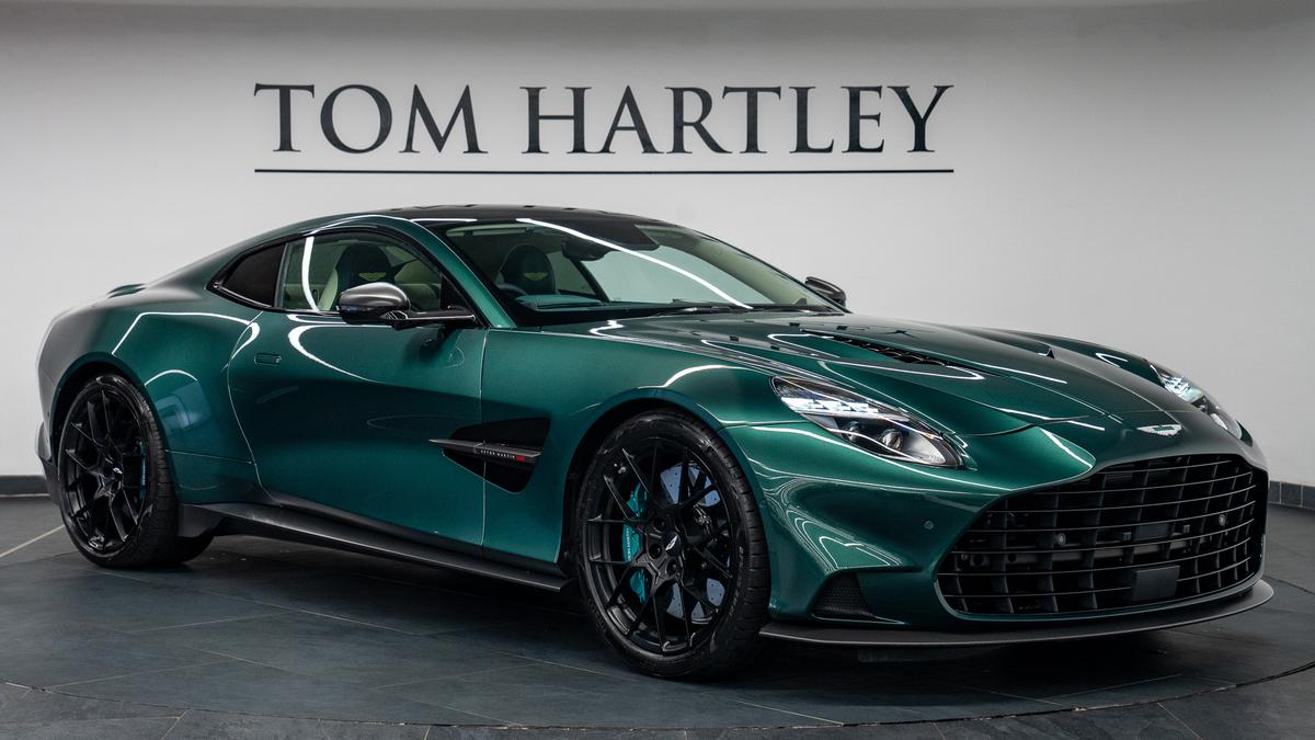Used 2025 Aston Martin Vanquish V12 Malachite Green Metallic at Tom Hartley
