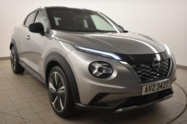 Used 2023 Nissan JUKE 1.6 Hybrid Tekna+ 5dr Auto SILVER at SERE Motors