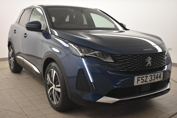 Used 2021 Peugeot 3008 1.2 PureTech Allure 5dr EAT8 Blue at SERE Motors