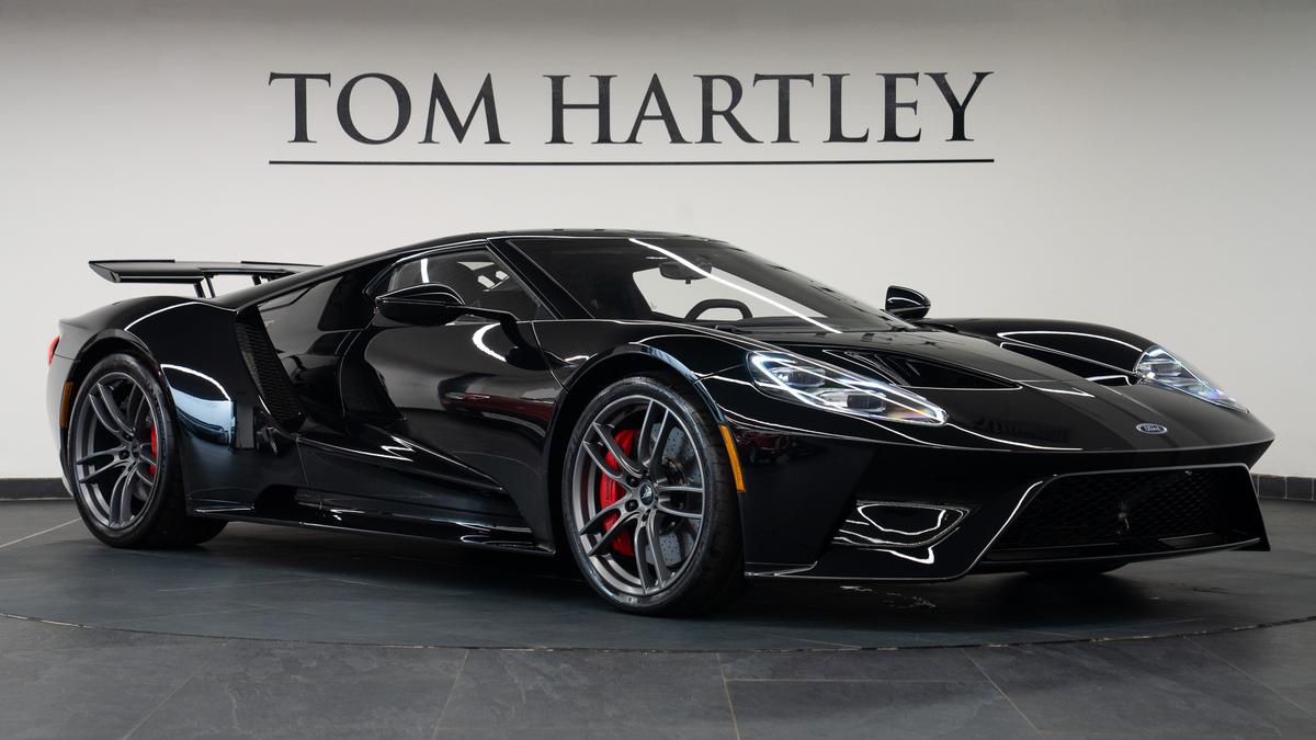 Used 2021 Ford GT UK Supplied 1 Owner Shadow Black with Magnetic Grey Racing Stripes at Tom Hartley