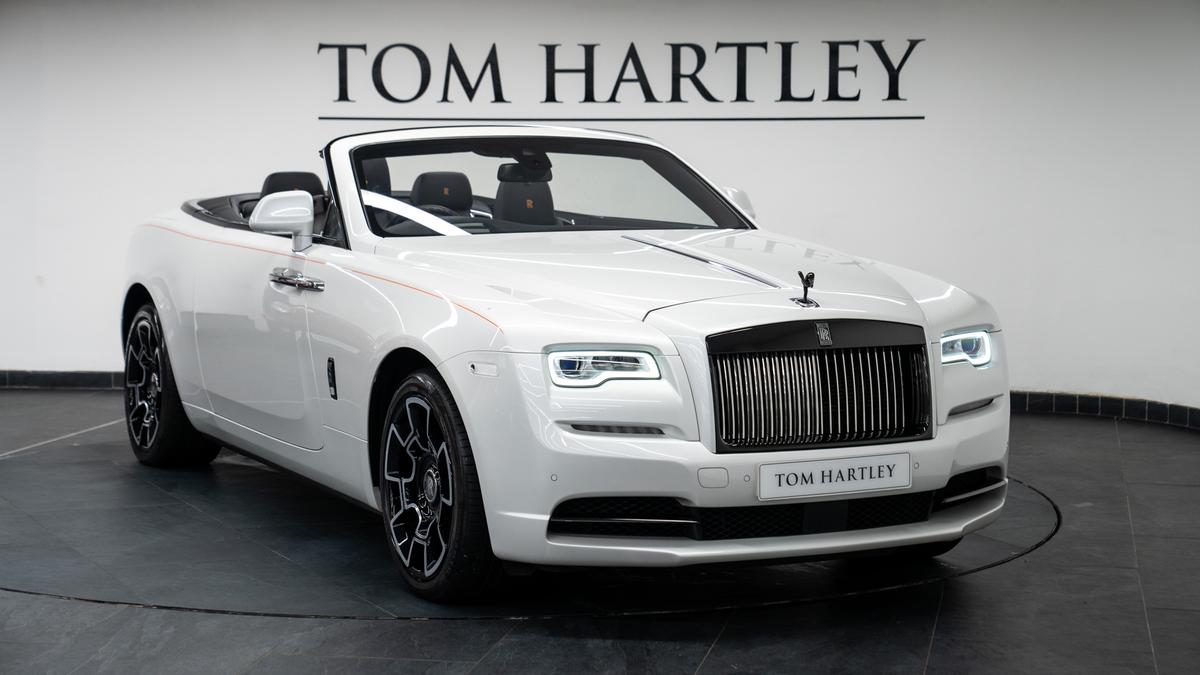 Used 2018 Rolls-Royce Dawn Black Badge V12 Andalusian White Metallic at Tom Hartley