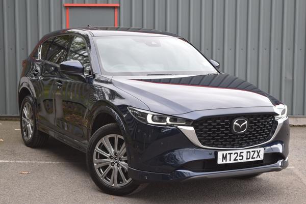 Used 2025 Mazda CX-5 2.0 e-Skyactiv G MHEV Takumi 5dr Blue at SERE Motors