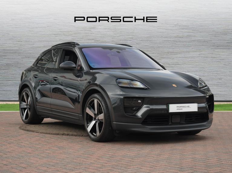 Used 2024 PORSCHE Macan 100kWh 4 SUV 5dr Electric Auto 4WD (408 ps) Grey at JCT600