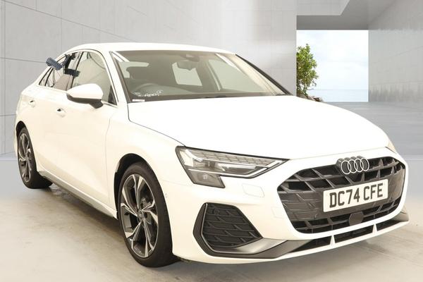 Used 2025 Audi A3 30 TFSI S Line 4dr S Tronic White at SERE Motors