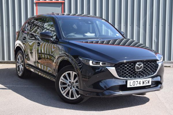 Used 2025 Mazda CX-5 2.5 e-Skyactiv G MHEV Takumi 5dr Auto AWD Black at SERE Motors