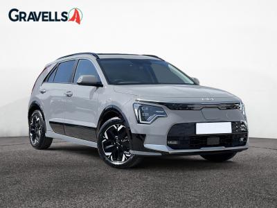 Used 2025 Kia NIRO 64.8kWh 4 SUV 5dr Electric Auto (201 bhp) steel grey at Gravells