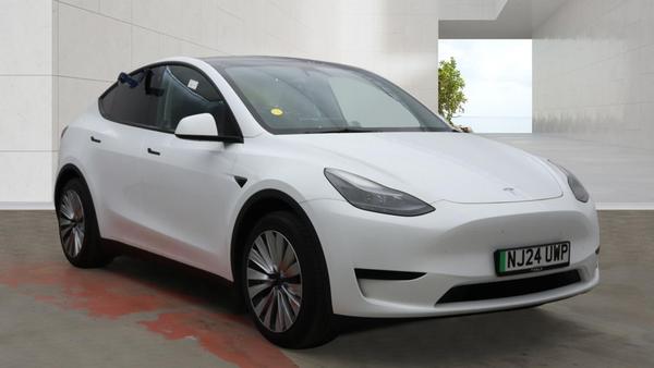 Used 2024 TESLA MODEL Y RWD 5dr Auto White at SERE Motors