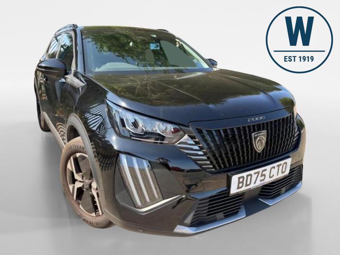 Used 2025 Peugeot 2008 1.2 PureTech Allure SUV 5dr Petrol Manual Euro 6 (s/s) (100 ps) Black at Gravells