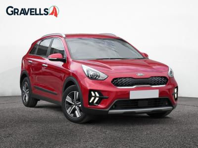 Used 2022 Kia NIRO 1.6 GDI HYBRID 2 DCT (139) runway red at Gravells