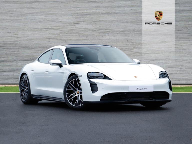 Used 2024 PORSCHE Taycan Performance Plus 93.4kWh GTS Saloon 4dr Electric Auto 4WD (11kW Charger) (598 ps) White at JCT600