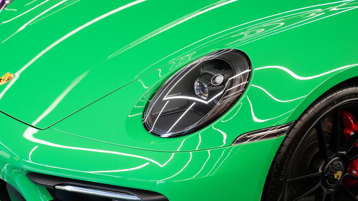 Used 2022 Porsche 911 Carrera 4 GTS MY2023 £154,950 225 miles Python Green | Tom Hartley Used 2022 Porsche 911 Carrera 4 GTS MY2023 £154,950 225 miles Python Green | Tom Hartley