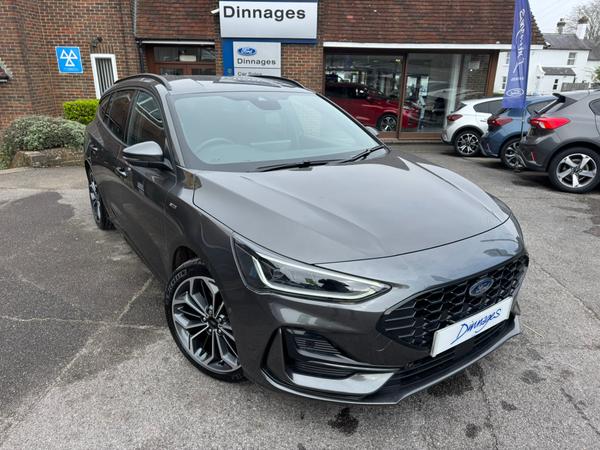 Used 2025 Ford Focus 1.0T EcoBoost MHEV ST-Line X Estate 5dr Petrol Hybrid DCT Euro 6 (s/s) (155 ps) Magnetic at Dinnages