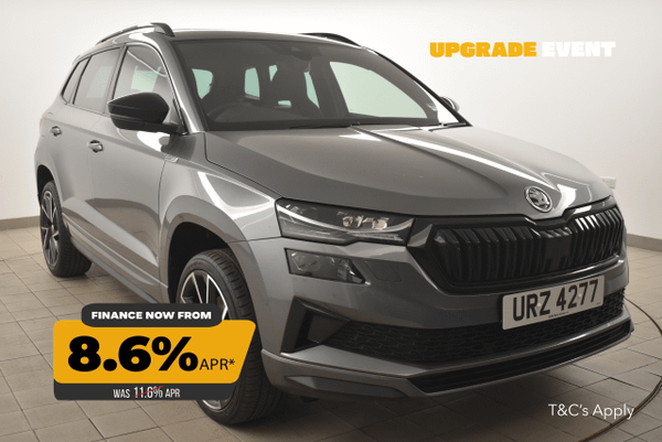 Used 2023 Skoda KAROQ 1.5 TSI Sportline 5dr Grey at SERE Motors