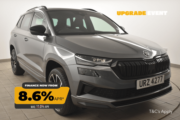 Used 2023 Skoda KAROQ 1.5 TSI Sportline 5dr Grey at SERE Motors