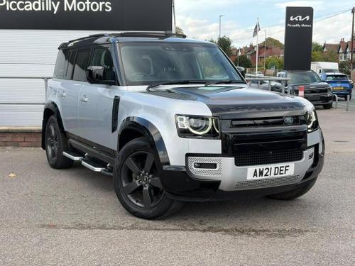 Used 2021 Land Rover Defender 110 3.0 D250 MHEV SE SUV 5dr Diesel Auto 4WD Euro 6 (s/s) (250 ps) Silver at Piccadilly Motors