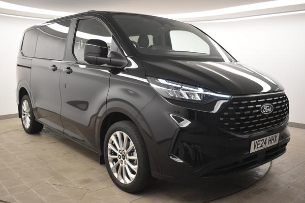 Used 2024 Ford TOURNEO CUSTOM  320 L1  FWD 2.0 EcoBlue 136ps H1 Titanium 8 seater Black at SERE Motors