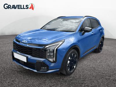 Used 2026 Kia SPORTAGE 1.6 h T-GDi GT-Line SUV 5dr Petrol Hybrid Auto Euro 6 (s/s) (235 bhp) Blue at Gravells