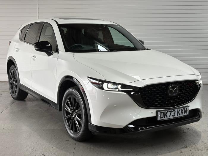 Used 2023 Mazda CX-5 2.0 e-SKYACTIV G MHEV Homura SUV 5dr Petrol Auto Euro 6 (s/s) (165 ps) White at Windsors of Wallasey