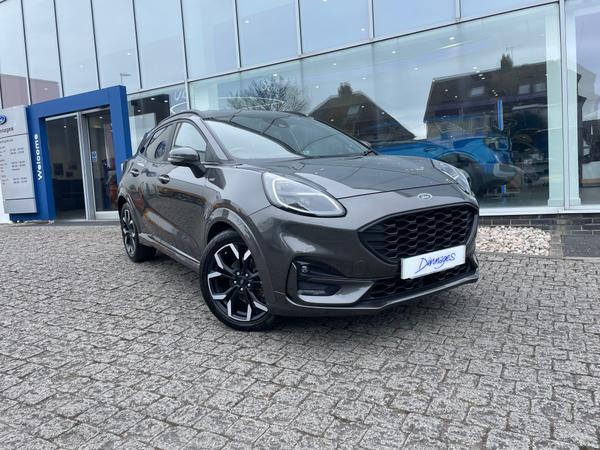 Used 2020 Ford Puma 1.0T EcoBoost MHEV ST-Line X SUV 5dr Petrol Manual Euro 6 (s/s) (125 ps) Grey at Dinnages