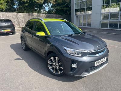 Used 2019 Kia Stonic 1.0 T-GDi 4 Graphite with Green Roof at Kia Motors UK