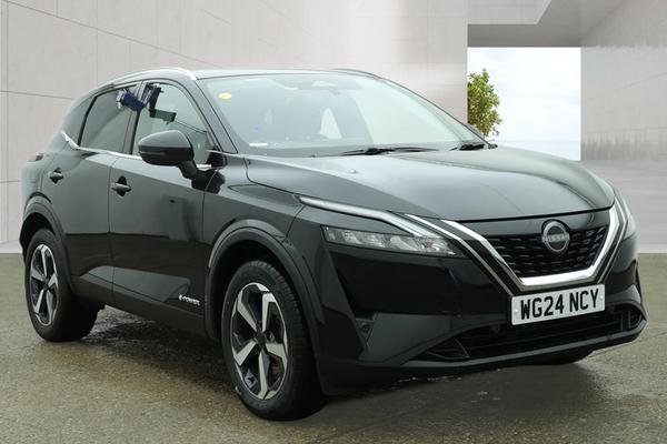 Used 2024 Nissan QASHQAI 1.5 E-Power N-Connecta 5dr Auto Black at SERE Motors
