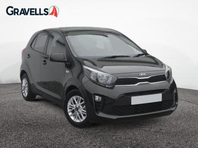 Used 2024 Kia PICANTO 1.0 DPi 2 Hatchback 5dr Petrol Manual Euro 6 (s/s) (66 bhp) MIDNIGHT BLACK at Gravells