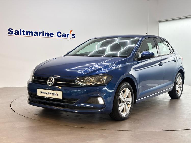 Used 2019 Volkswagen Polo 1.0 EVO SE Hatchback 5dr Petrol Manual Euro 6 (s/s) (80 ps) Blue at #sitename#