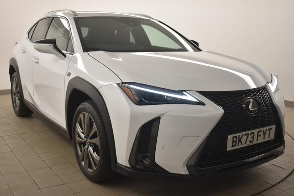 Used 2023 Lexus UX 250h 2.0 F-Sport Design 5dr CVT White at SERE Motors