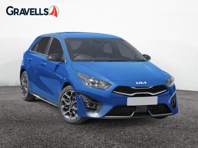 Used 2022 Kia CEED 1.5 T-GDi GT-Line Hatchback 5dr Petrol Manual Euro 6 (s/s) (158 bhp) Blue at Gravells