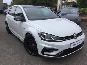 Used 2018 Volkswagen GOLF R TSI 4MOTION DSG ORYX WHITE MOTHER OF PEARL at MJ Warner
