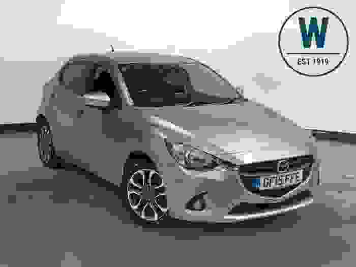 Used 2015 Mazda Mazda2 1.5 SKYACTIV-G Sports Launch Edition Hatchback 5dr Petrol Manual Euro 6 (s/s) (90 ps) Silver at Gravells