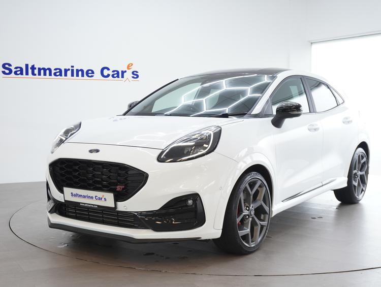 Used 2024 Ford Puma 1.5T EcoBoost ST SUV 5dr Petrol Manual Euro 6 (s/s) (200 ps) White at #sitename#
