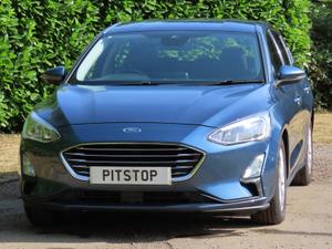 Used 2018 Ford Focus 1.0T EcoBoost Titanium Hatchback 5dr Petrol Manual Euro 6 (s/s) (125 ps) Blue metallic at #sitename#