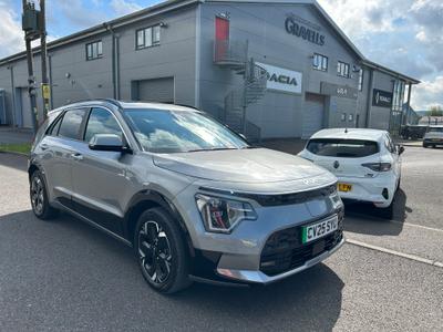 Used 2025 Kia NIRO 64.8kWh 4 SUV 5dr Electric Auto (201 bhp) steel grey at Gravells