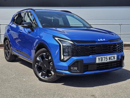 Used 2026 Kia Sportage 1.6 h T-GDi GT-Line SUV 5dr Petrol Hybrid Auto Euro 6 (s/s) (235 bhp) Blue at Piccadilly Motors