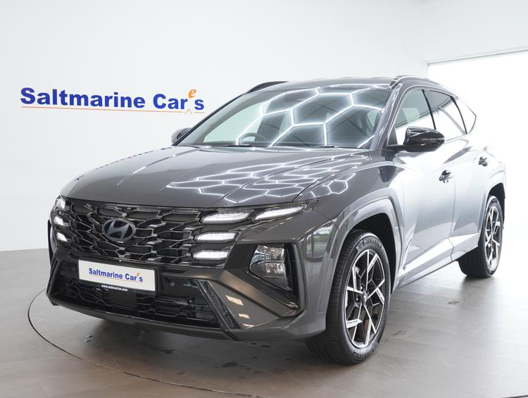 Used 2026 Hyundai TUCSON 1.6T N Line SUV 5dr Petrol Hybrid Auto Euro 6 (s/s) (239 ps) Ecotronic Grey at #sitename#