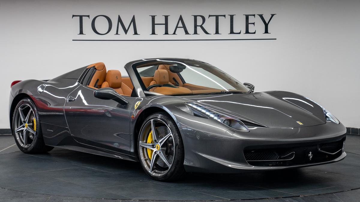 Used 2013 Ferrari 458 Spider Grigio Silverstone at Tom Hartley