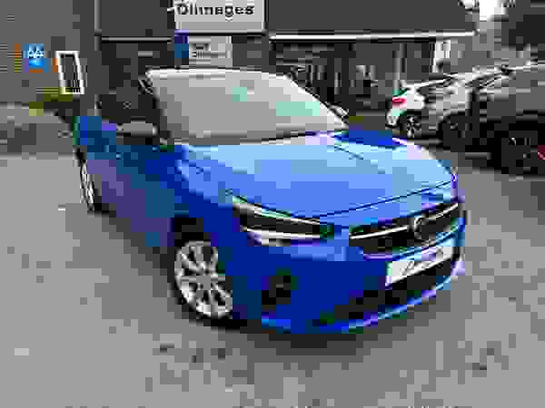 Used 2020 Vauxhall CORSA ELITE NAV 1.2 TURBO 100PS 5DR AUTO VOLTAIC BLUE at Dinnages